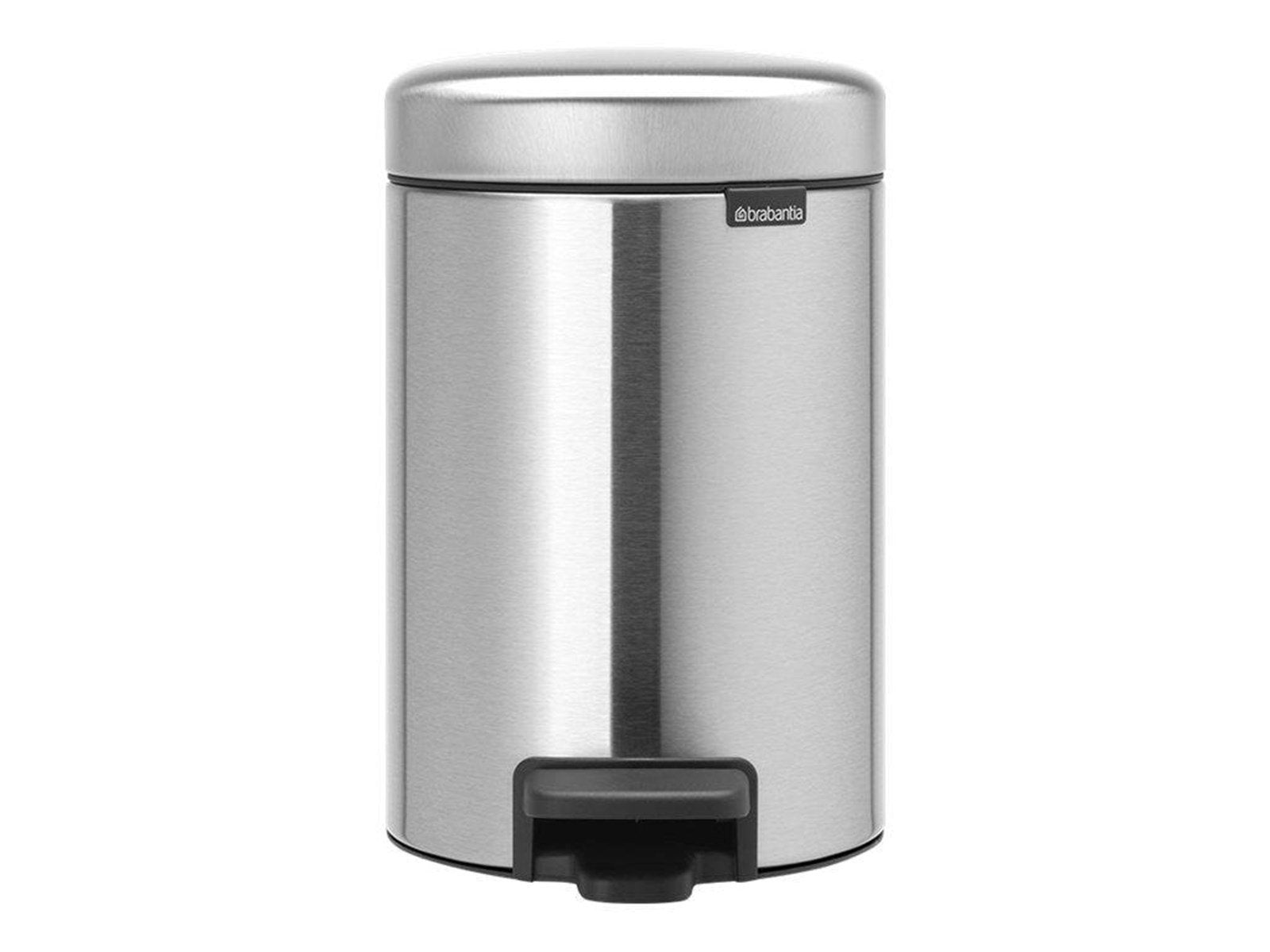 brabantia newIcon - rubbish bin - 3 L - matt steel brabantia newIcon - rubbish bin - 3 L - matt steel